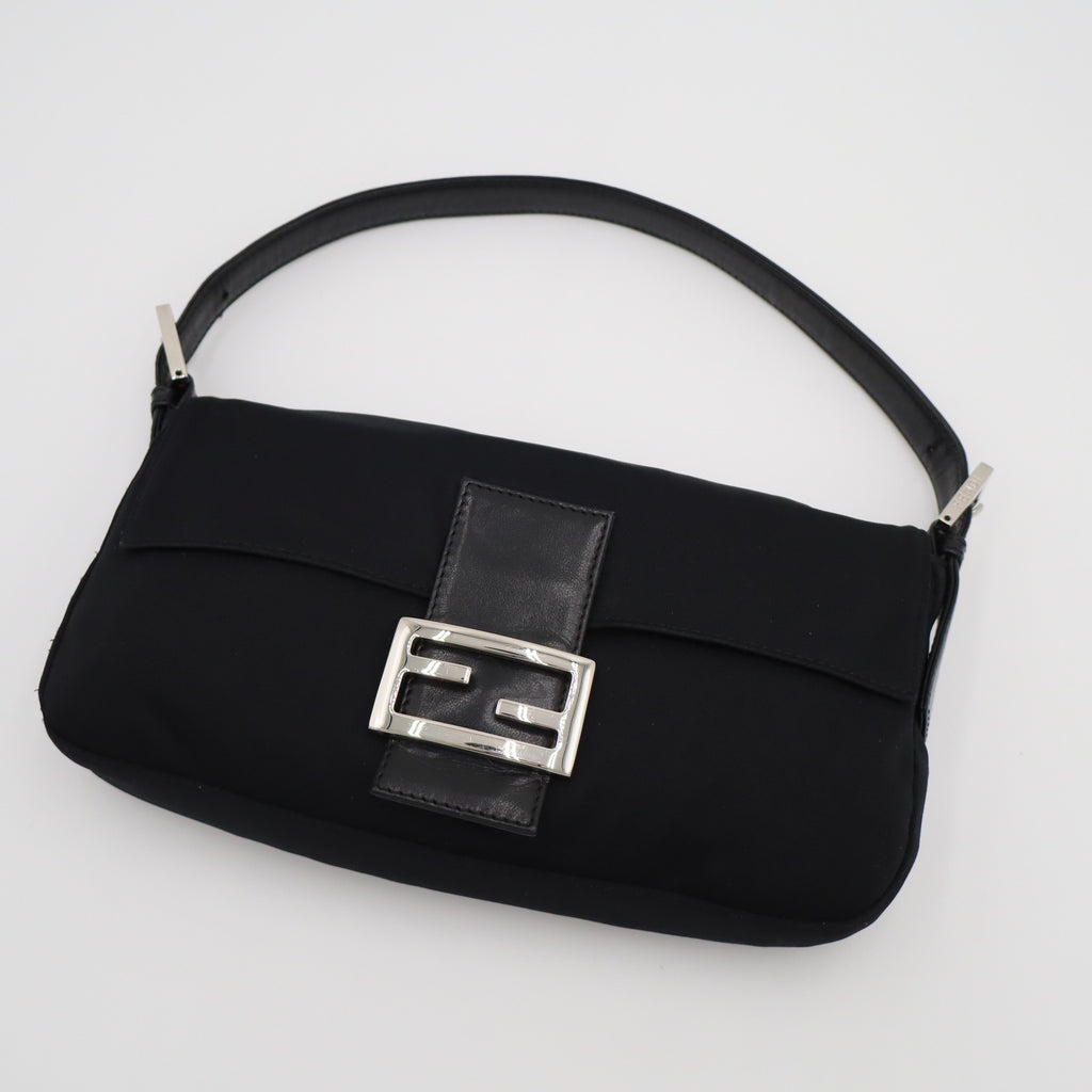 Vintage Black Fendi Baguette