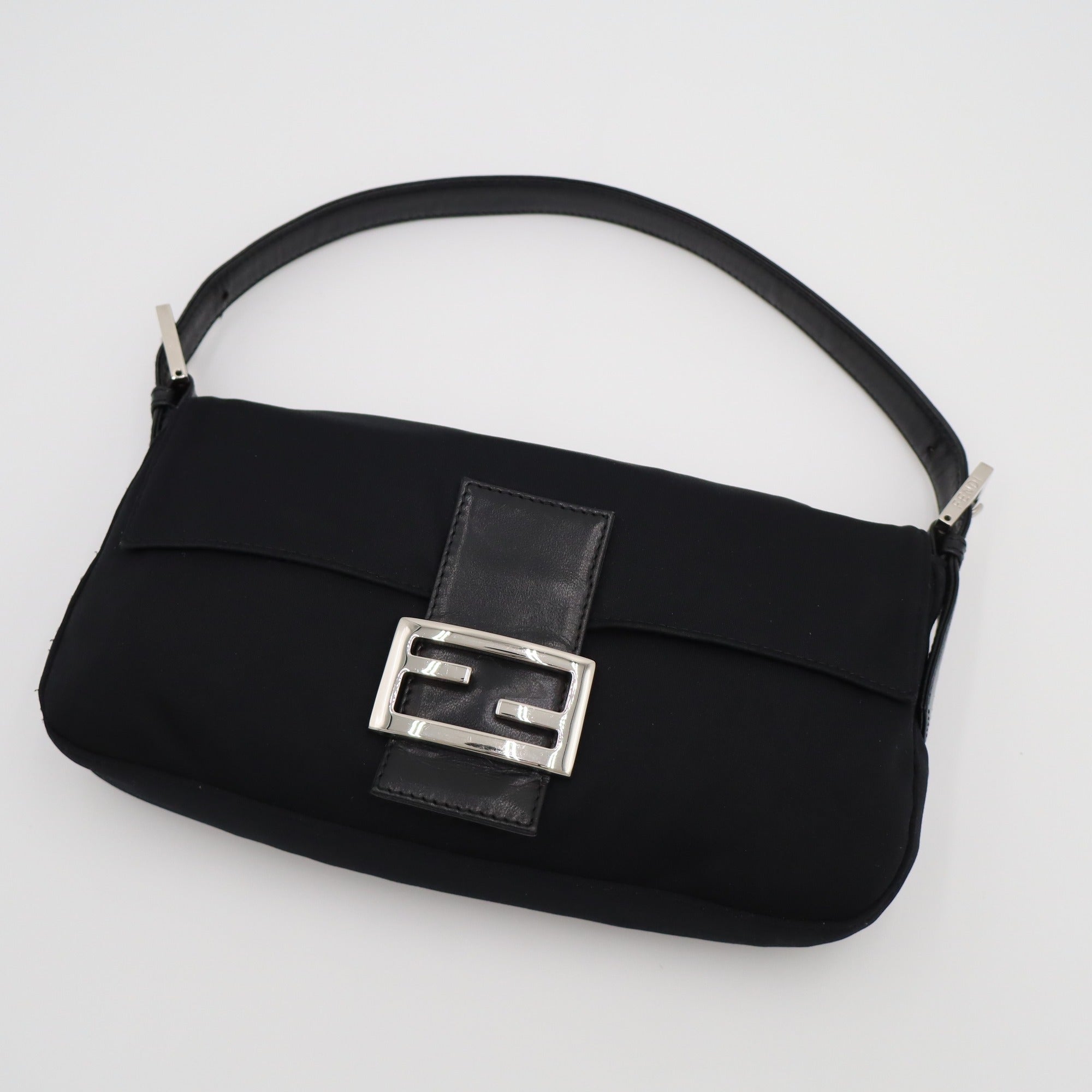 Vintage Black Fendi Baguette
