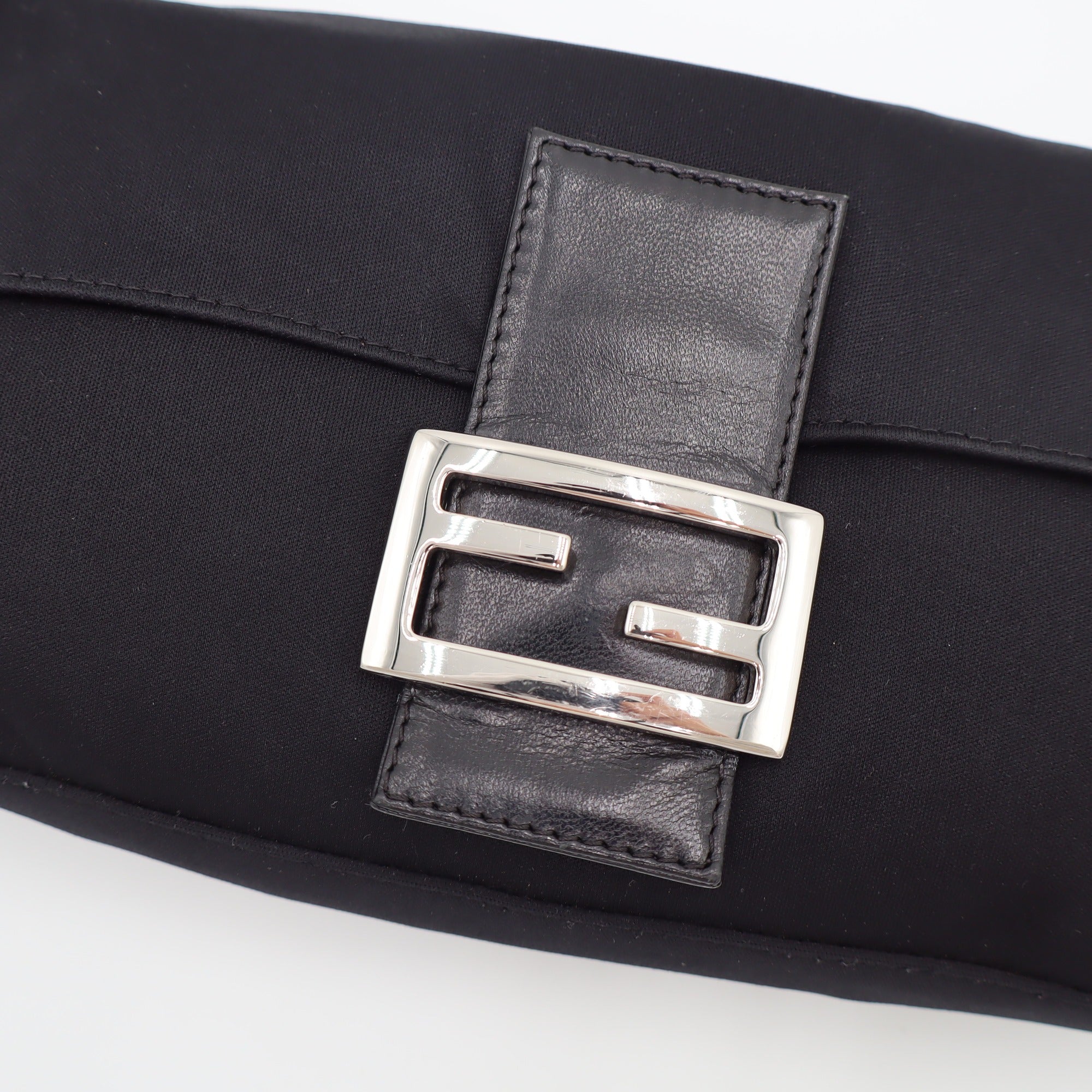 Vintage Black Fendi Baguette