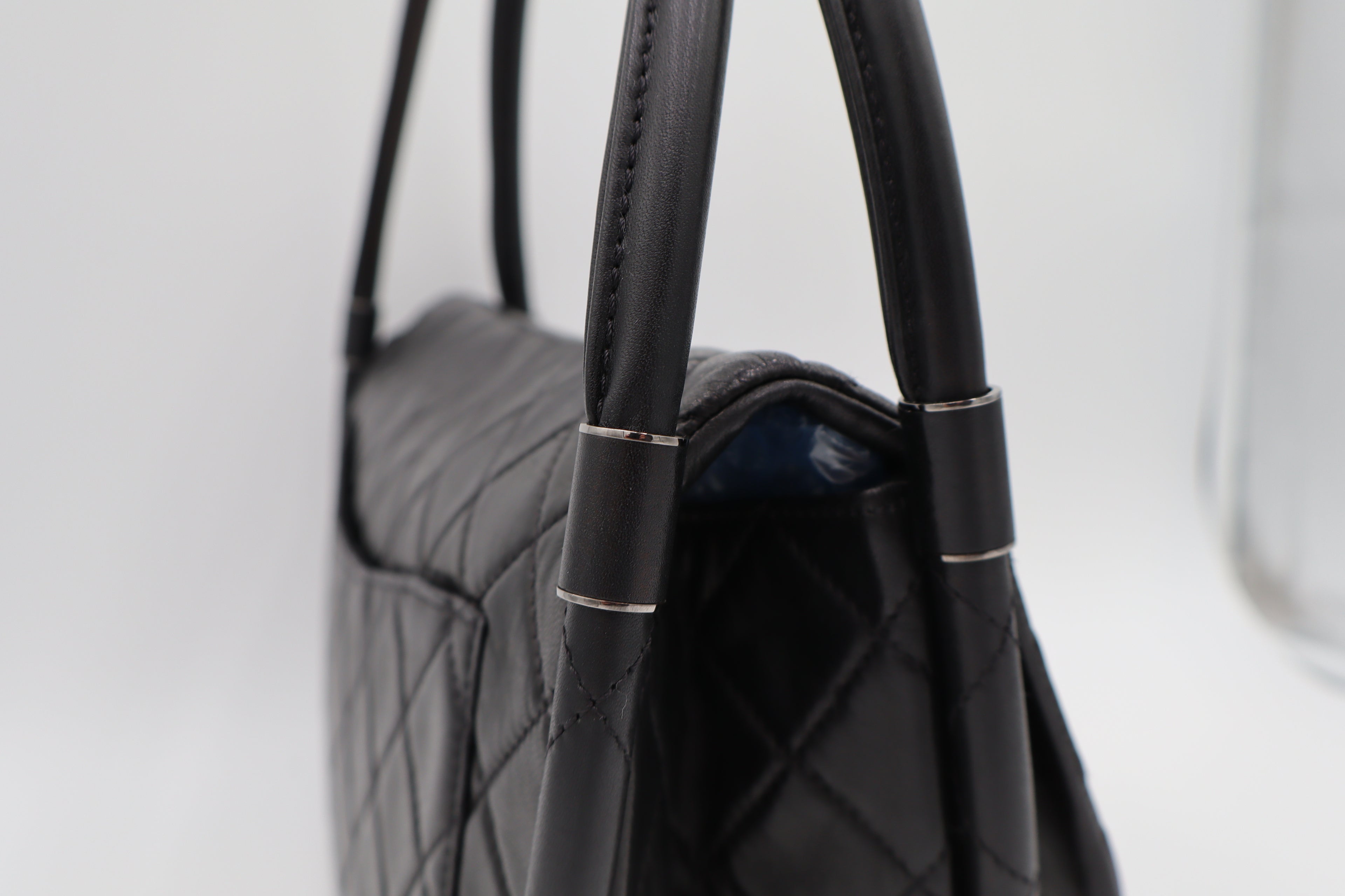 CHANEL Hula Hoop Quilted Leather Bag