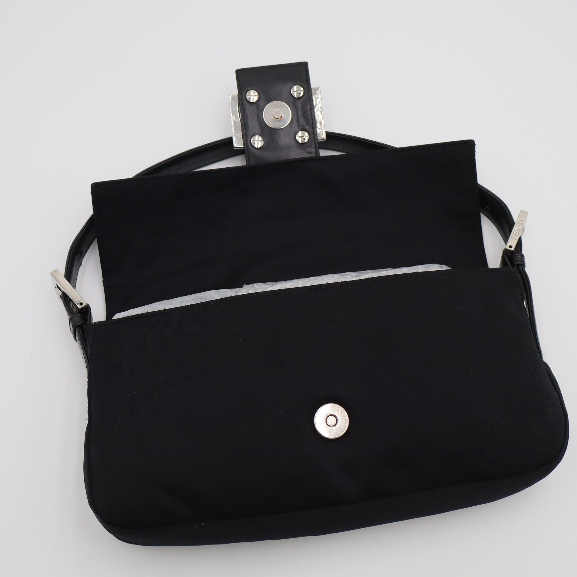 Vintage Black Fendi Baguette