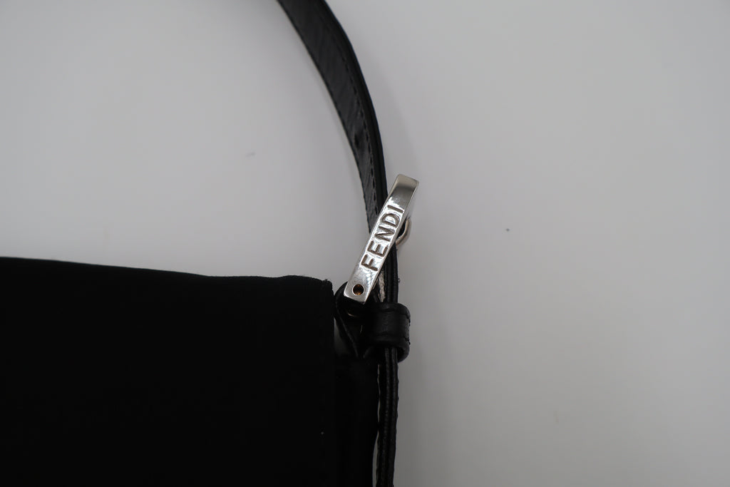 Fendi Vintage Black Baguette