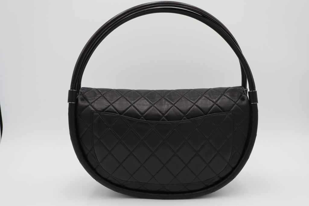 CHANEL Hula Hoop Quilted Leather Bag