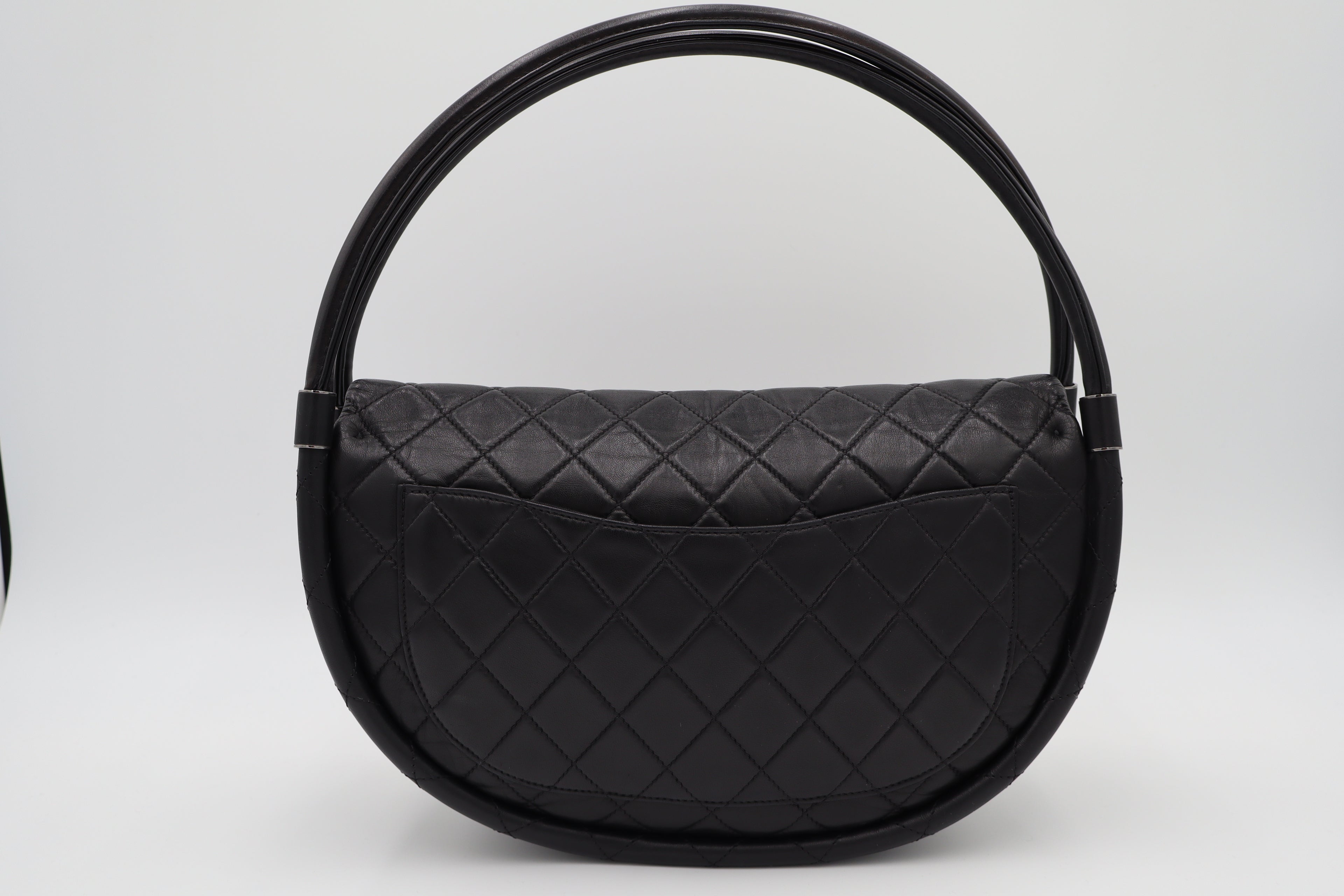 CHANEL Hula Hoop Quilted Leather Bag