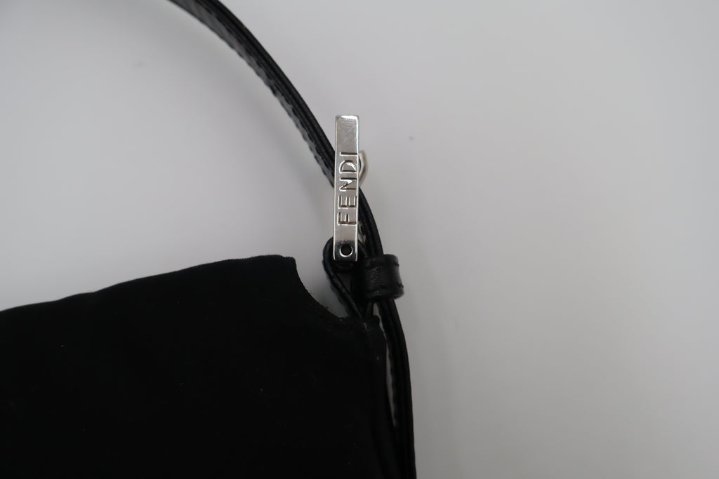 Fendi Vintage Black Baguette