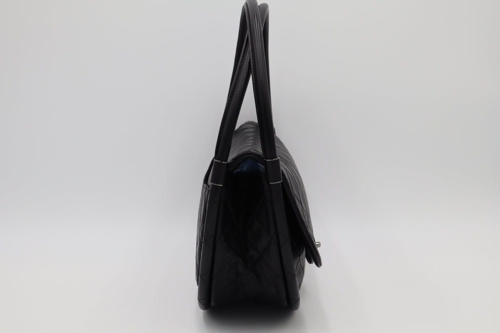 CHANEL Hula Hoop Quilted Leather Bag