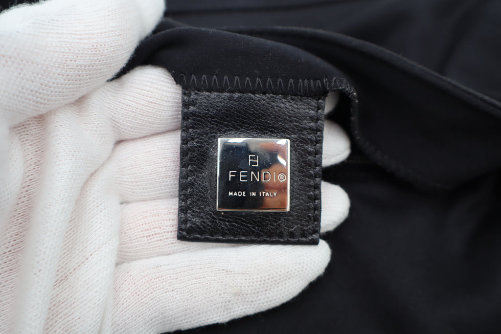Fendi Vintage Black Baguette