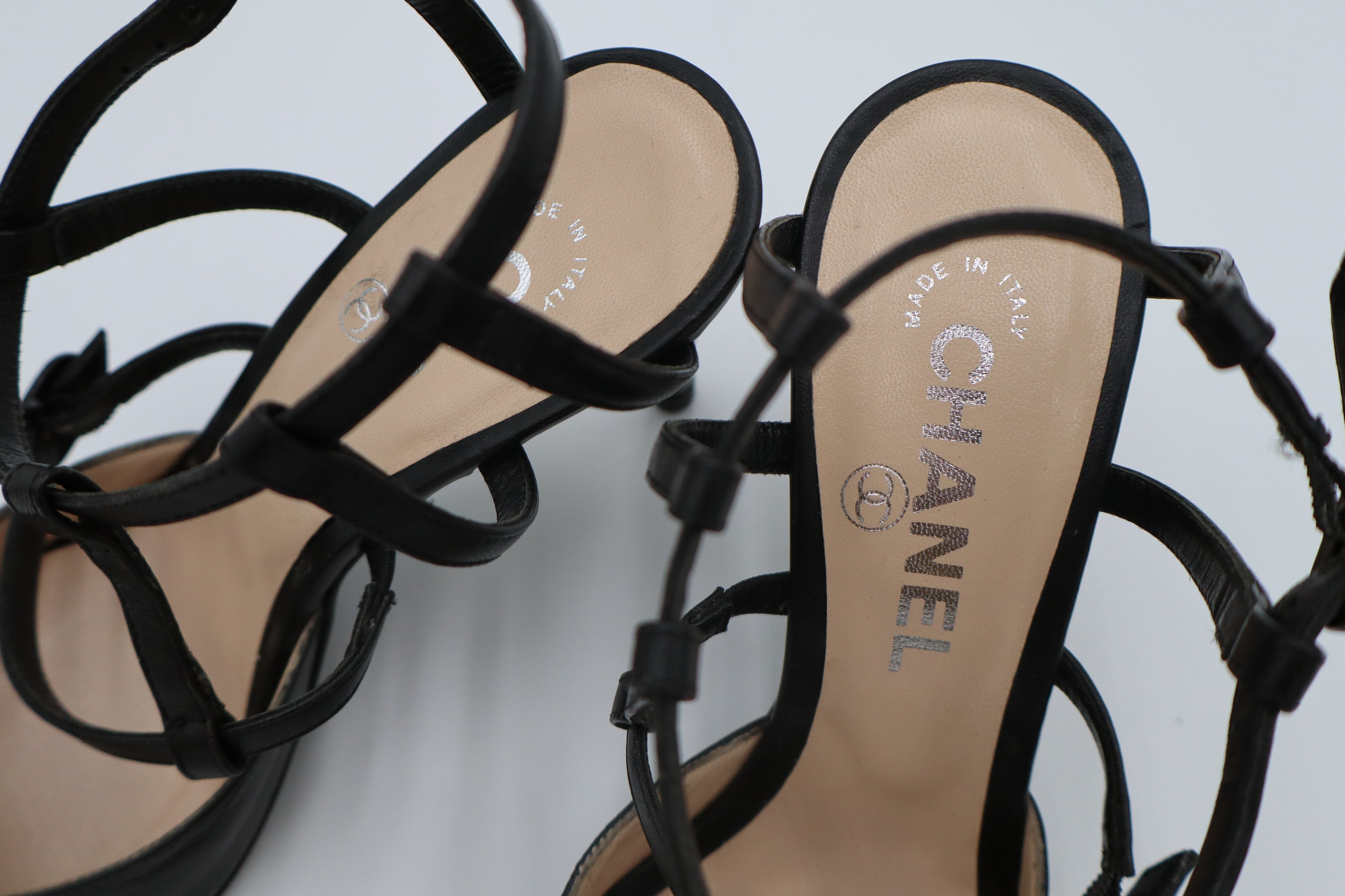 Chanel Strappy heels