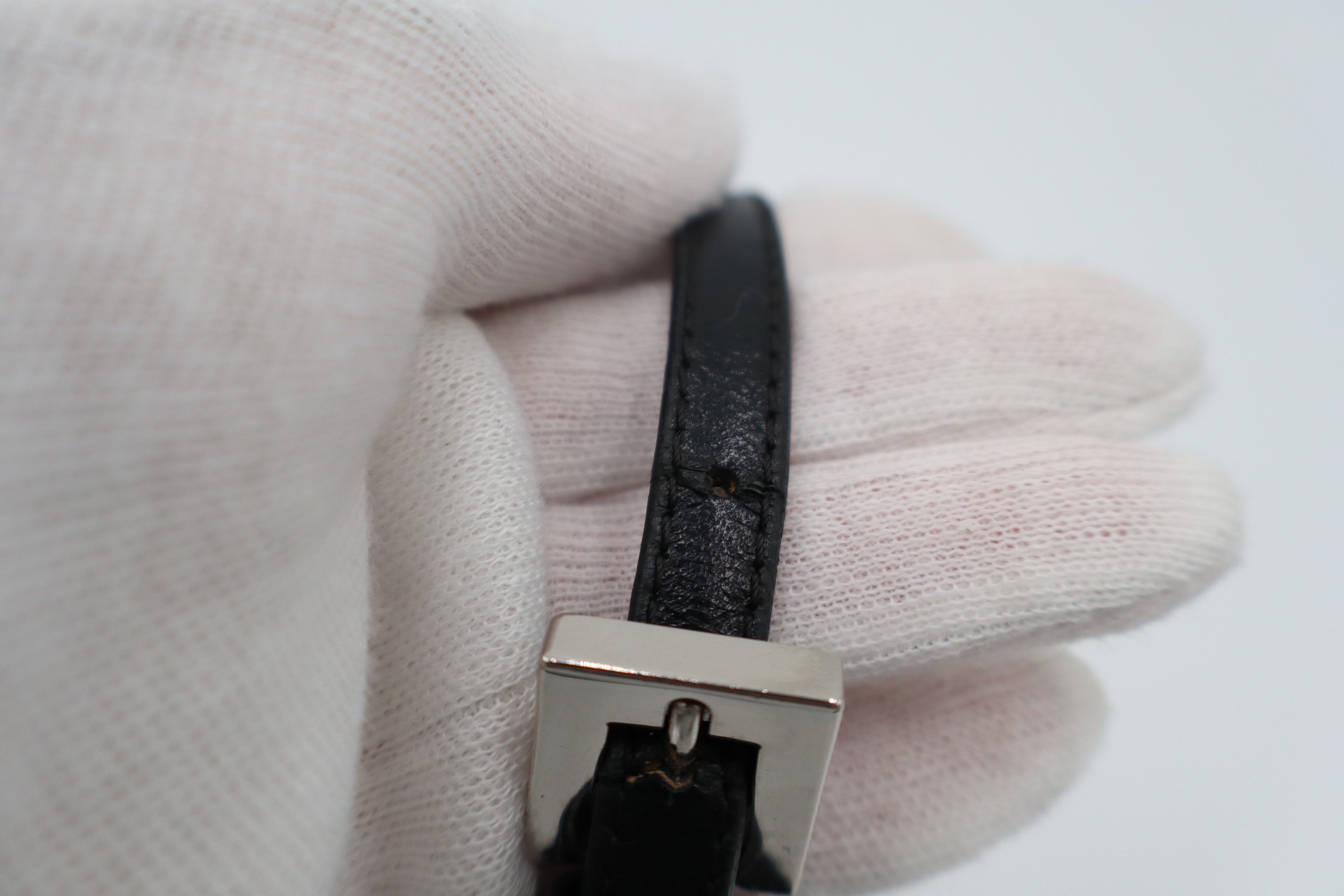 Fendi Black Mini Croissant