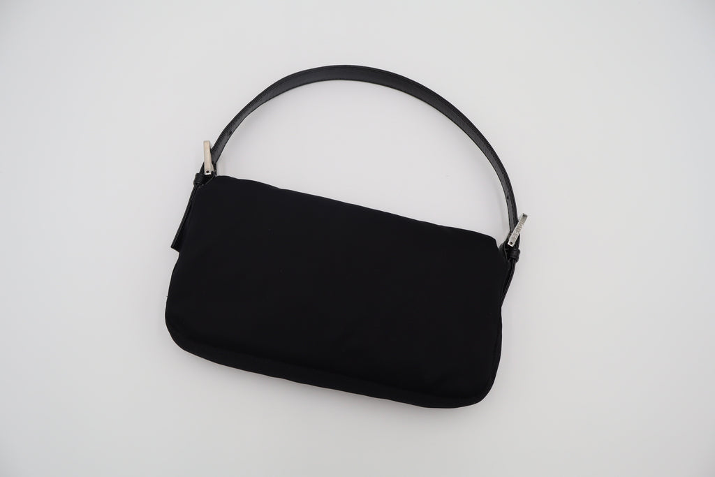 Fendi Vintage Black Baguette