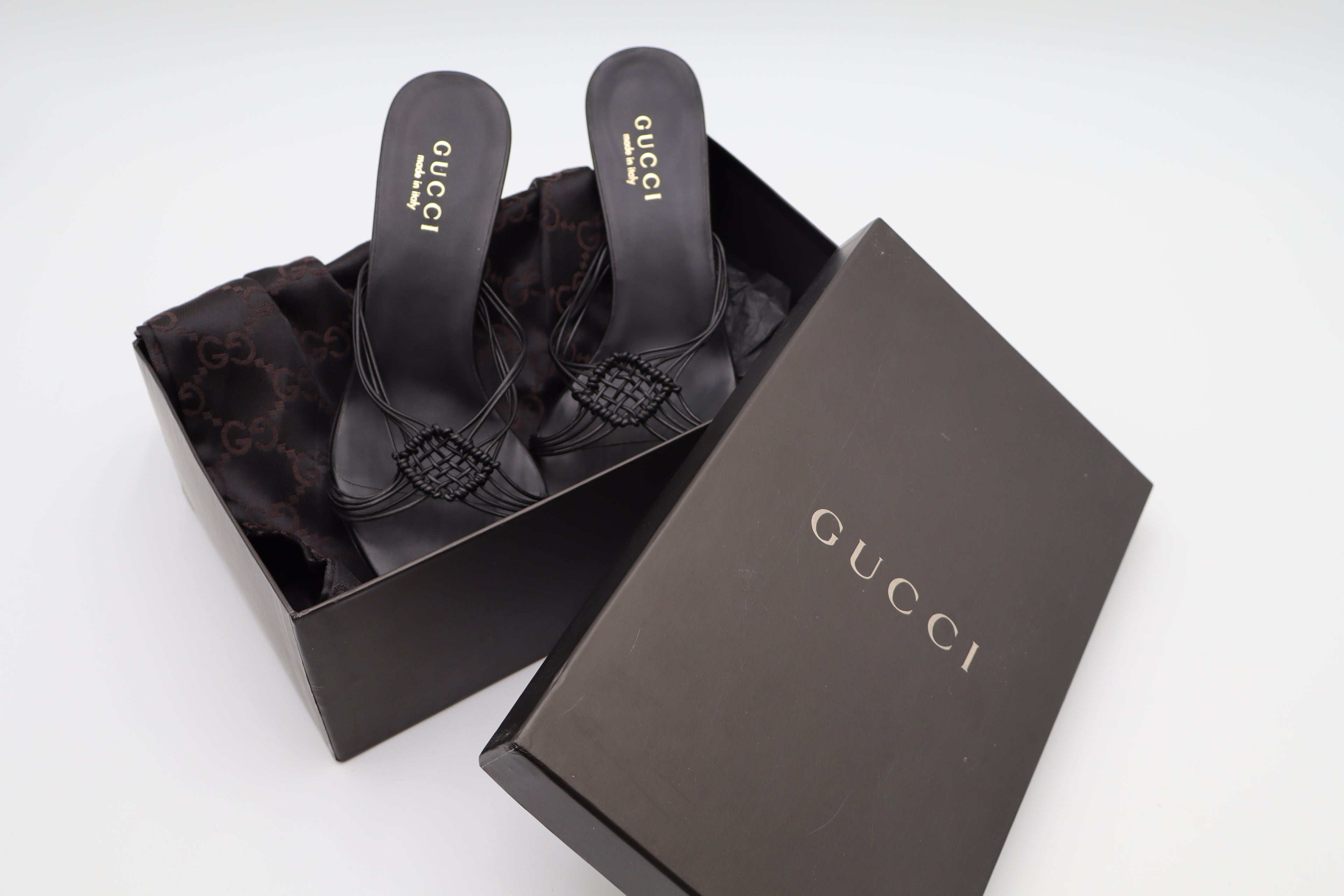 Gucci by Tom Ford Leather mules