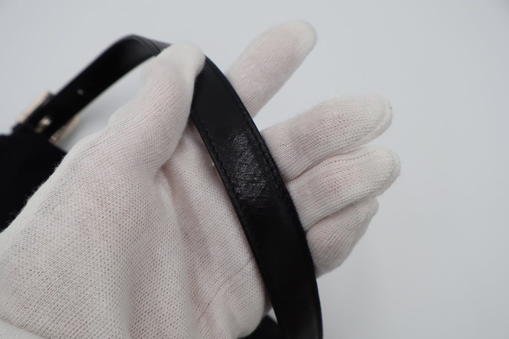 Fendi Vintage Black Baguette