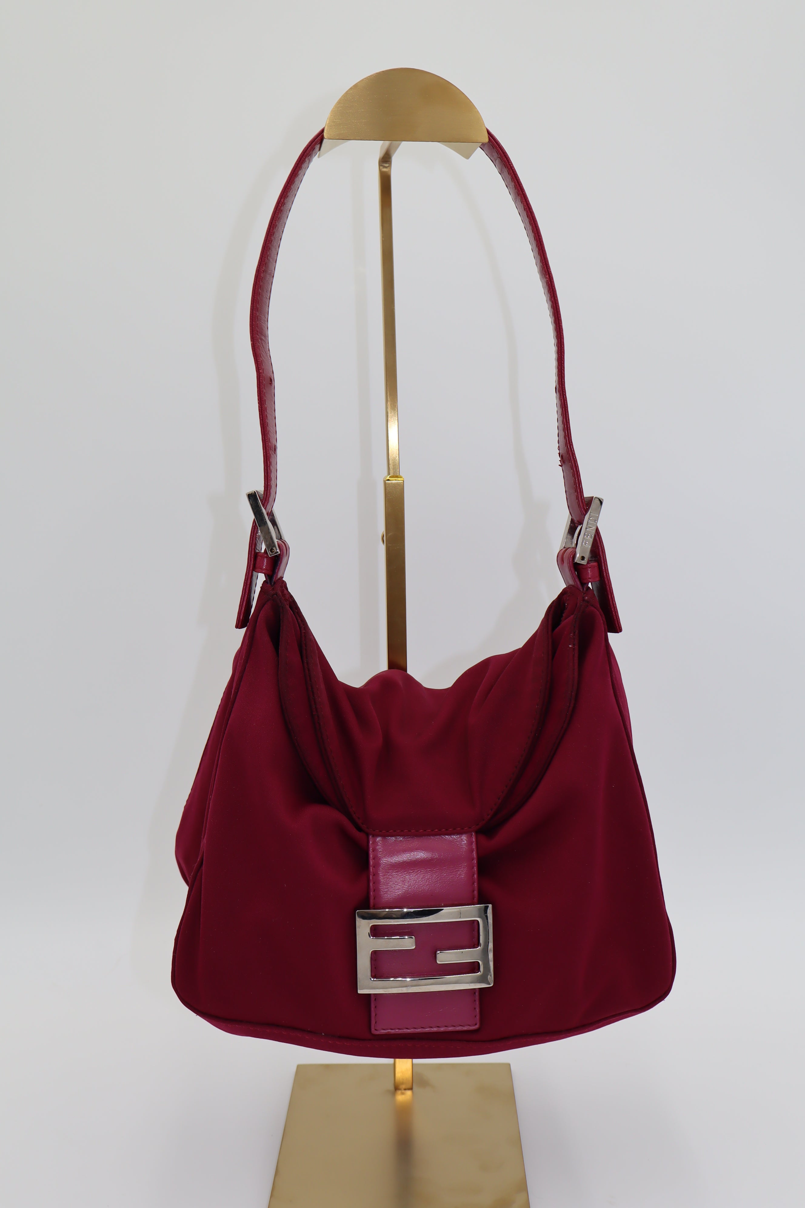 Vintage Fendi Mini Mama Baguette Shoulder Bag