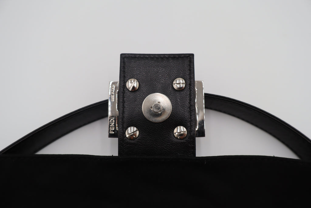 Fendi Vintage Black Baguette