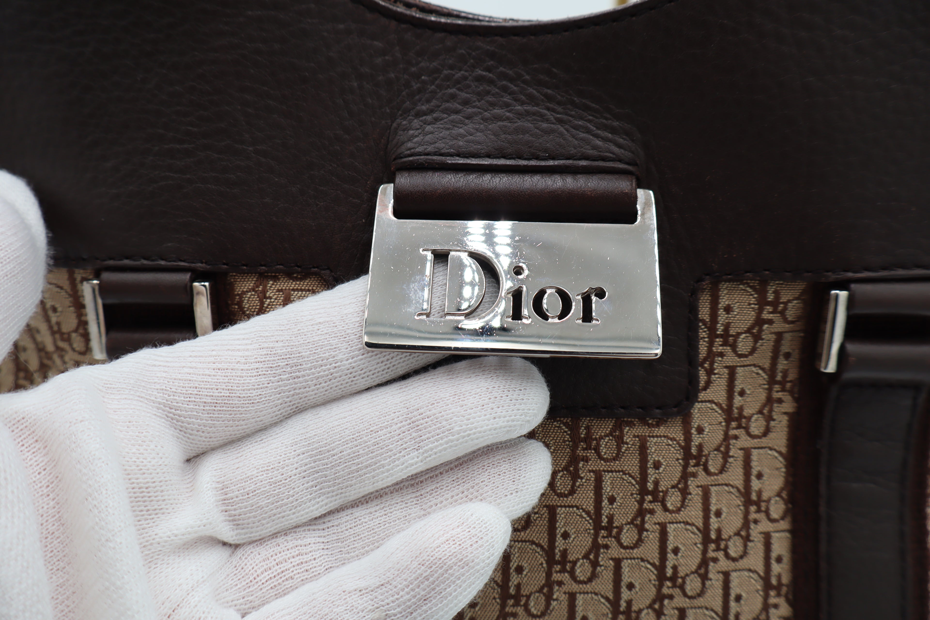 Christian Dior Diorissimo Monogram Shoulder Bag