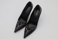 PRADA Studded Leather Pumps