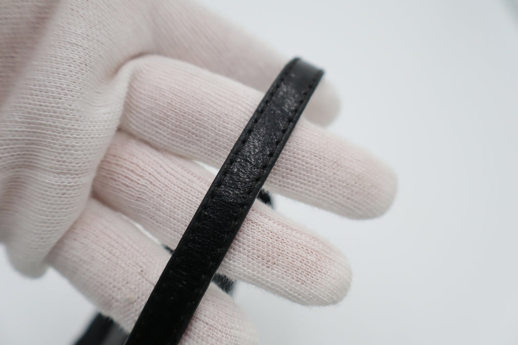Fendi Black Mini Croissant