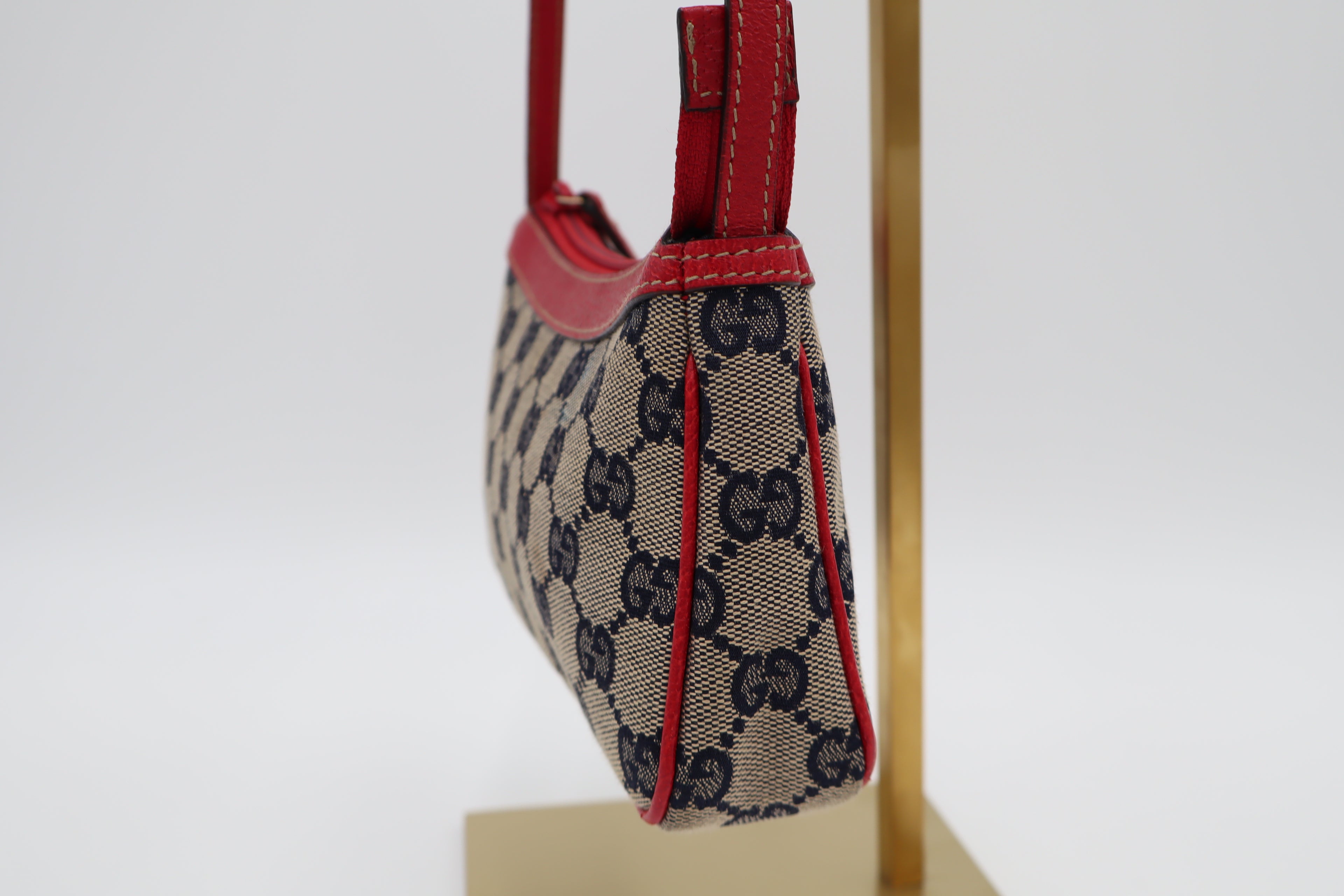Gucci GG Canvas Mini Jackie Shoulder Bag