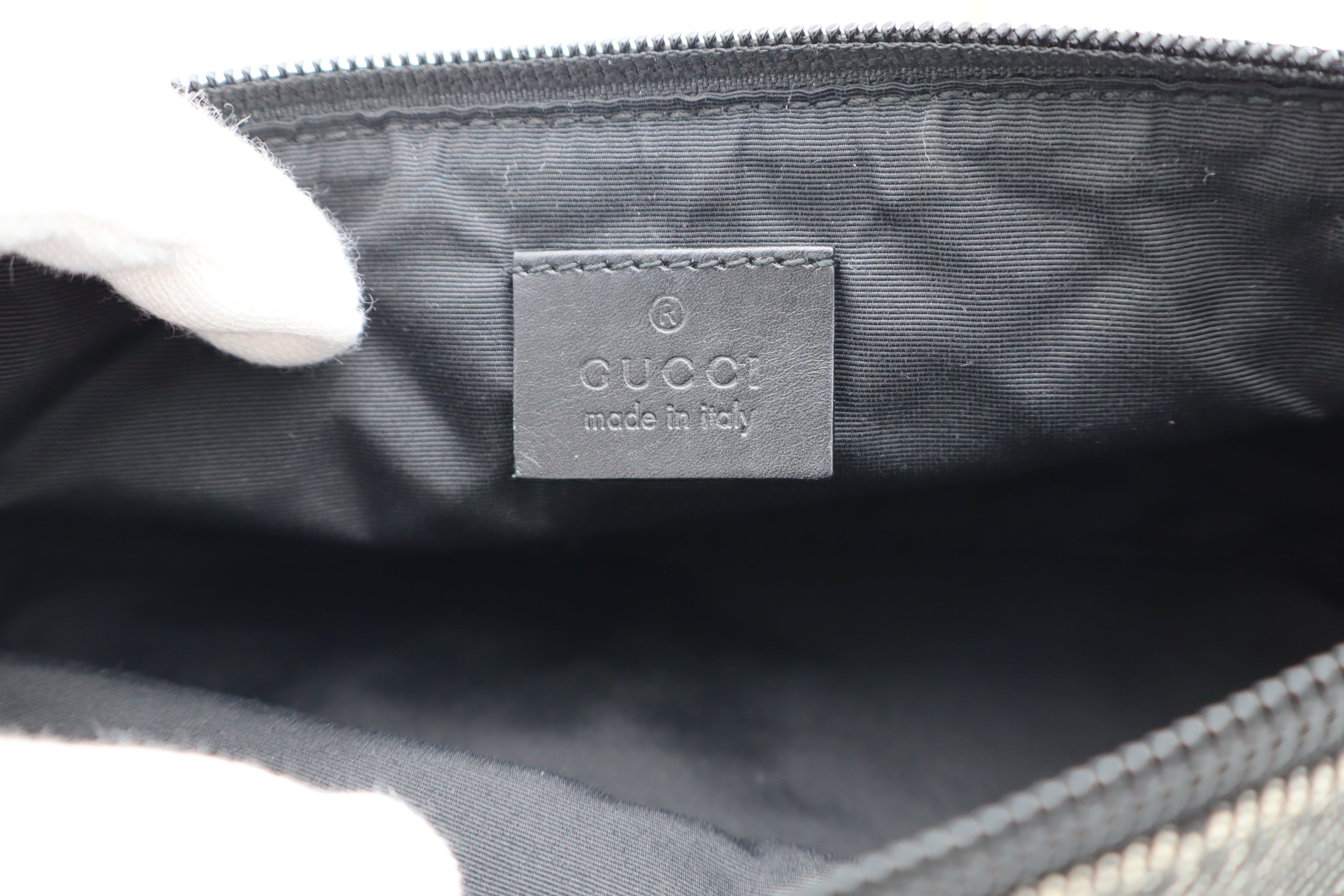 Gucci GG Denim Boat Bag