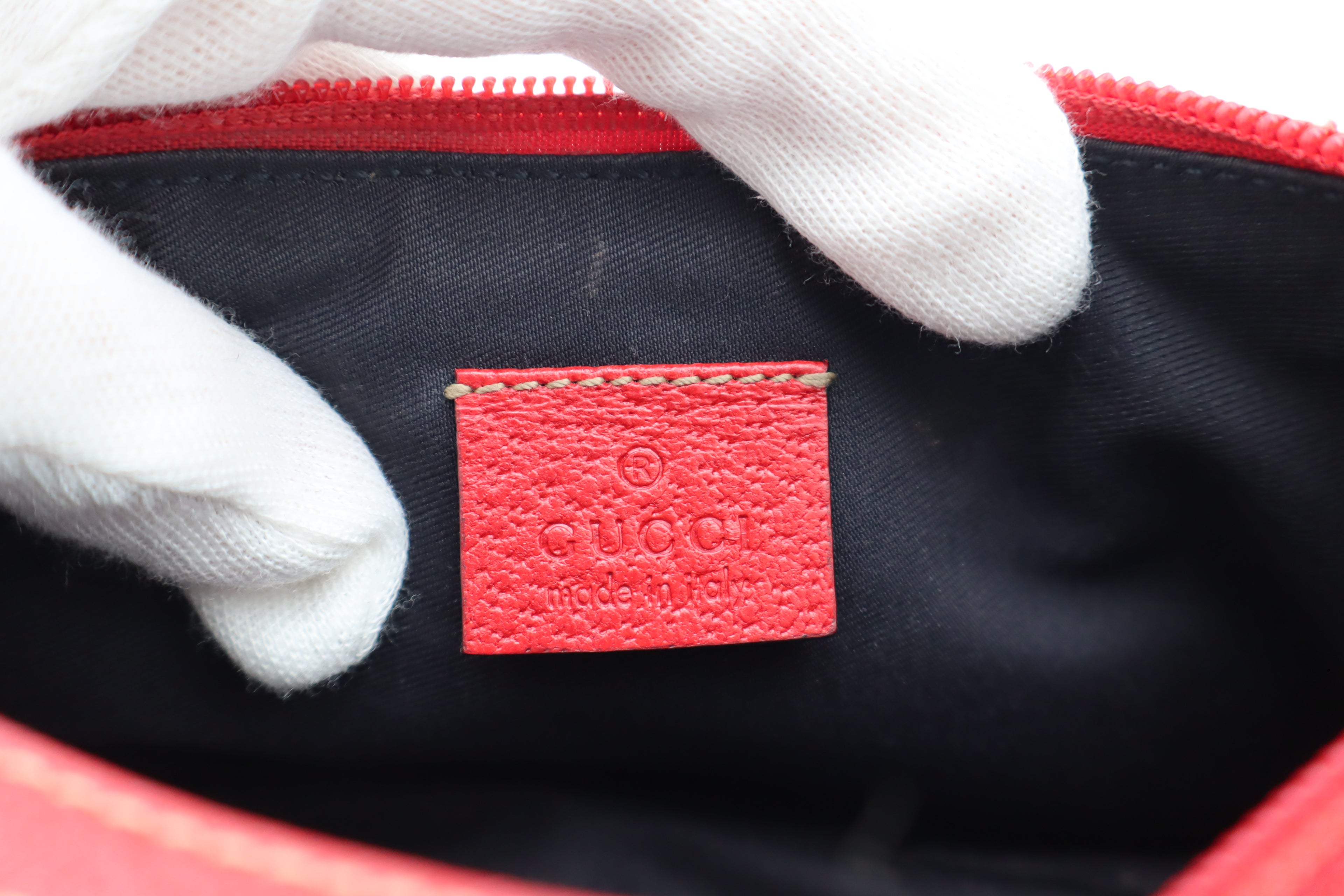 Gucci GG Canvas Mini Jackie Shoulder Bag