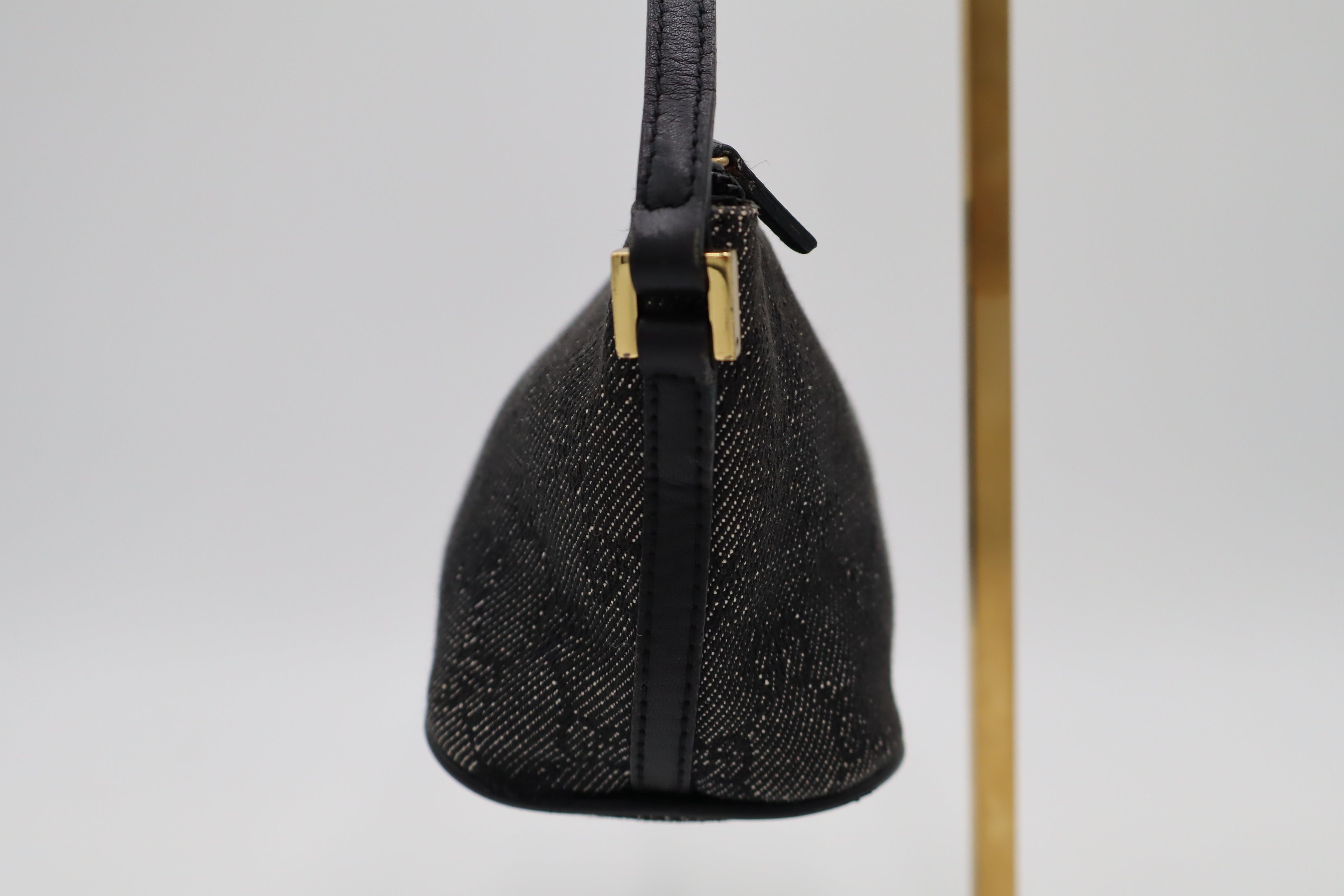 Gucci GG Denim Boat Bag
