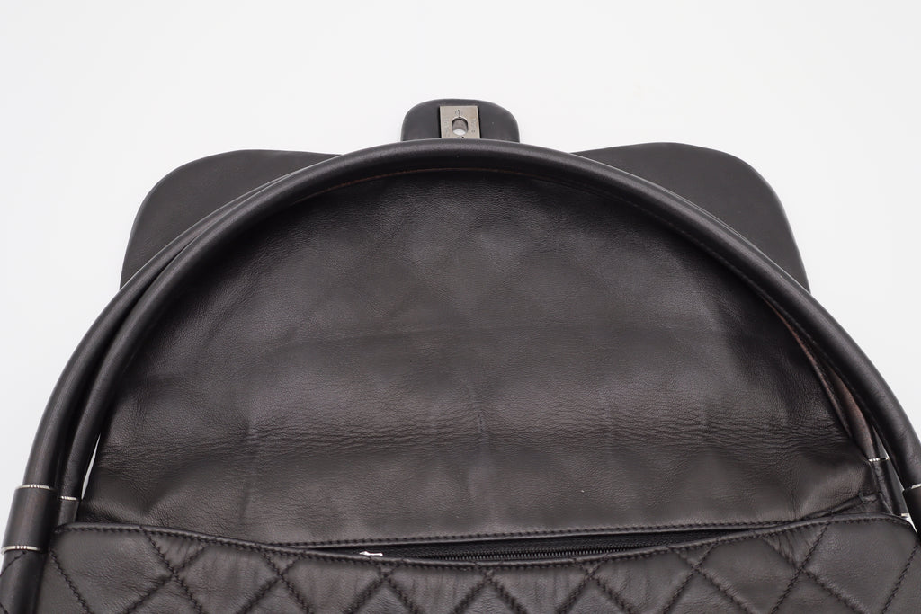 CHANEL Hula Hoop Quilted Leather Bag