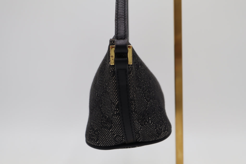 Gucci GG Denim Boat Bag