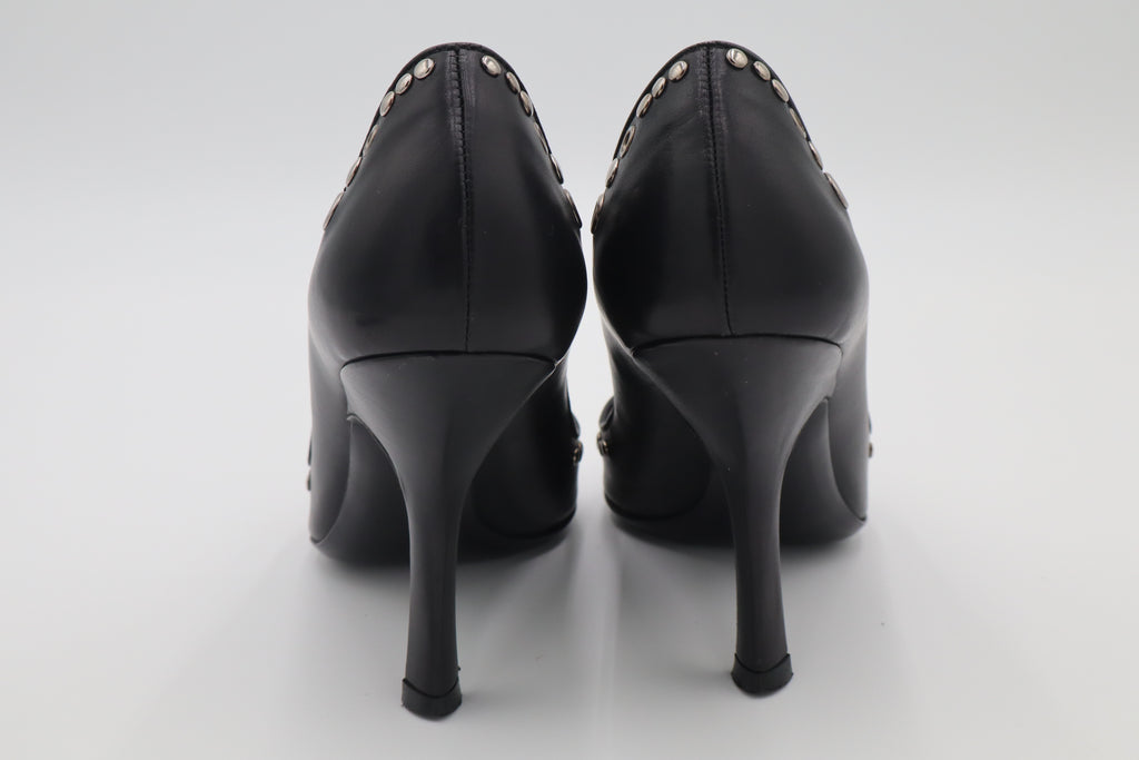 PRADA Studded Leather Pumps