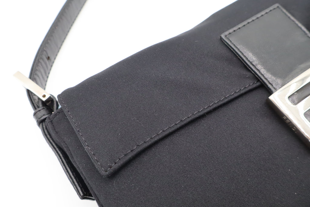 Black Vintage Fendi Baguette