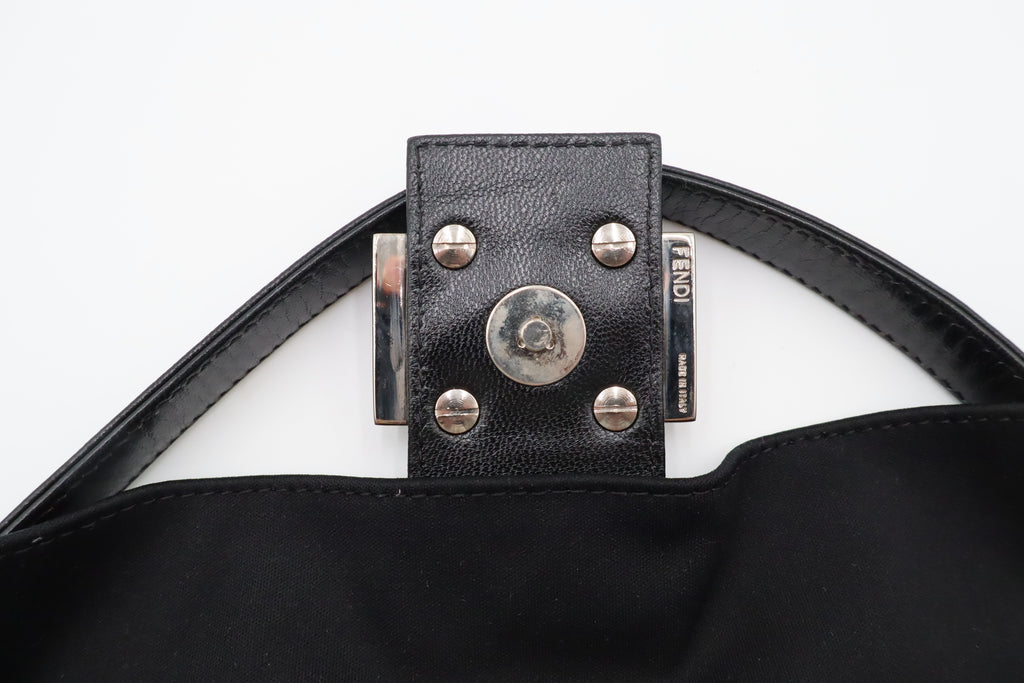 Black Vintage Fendi Baguette