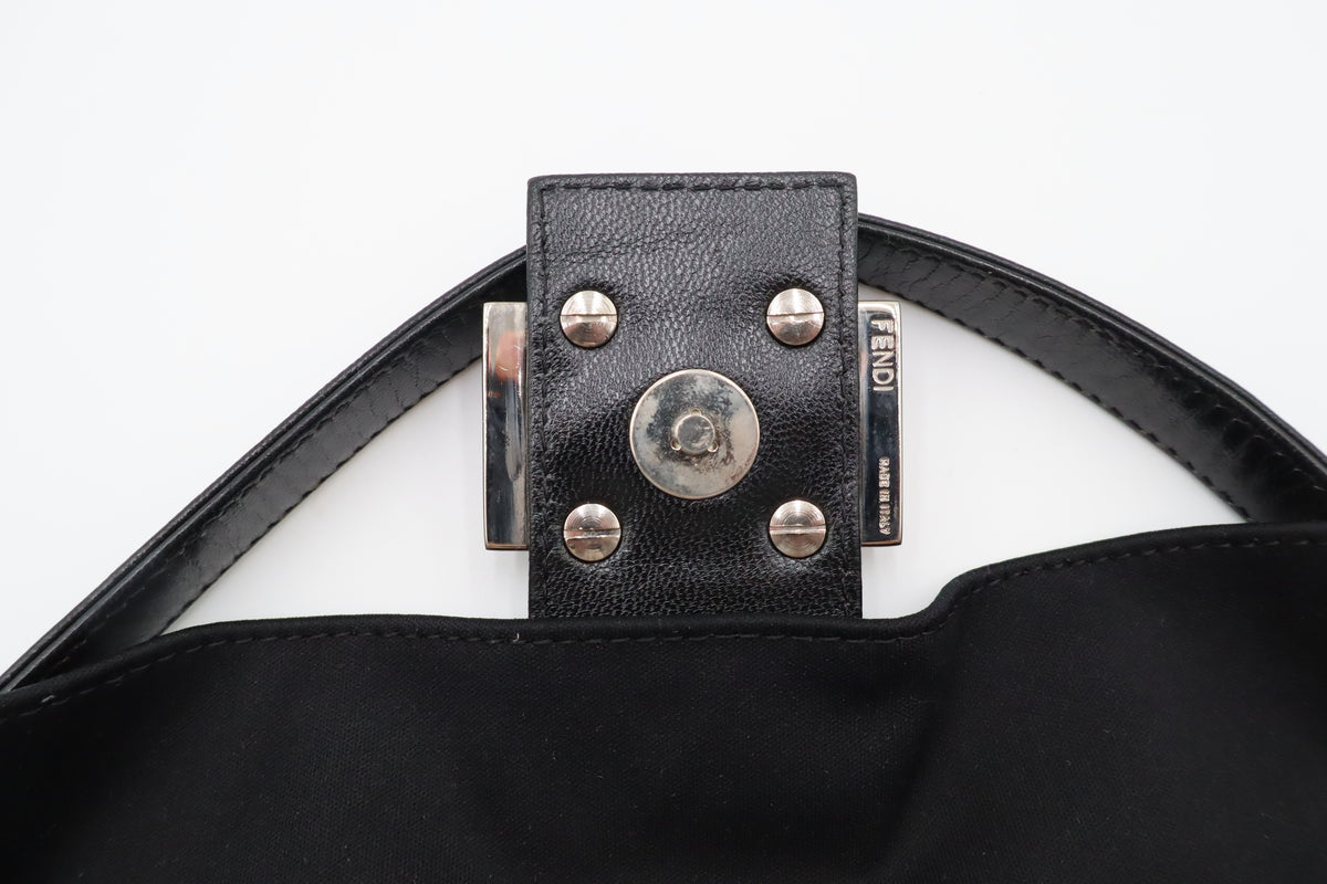 Black Vintage Fendi Baguette