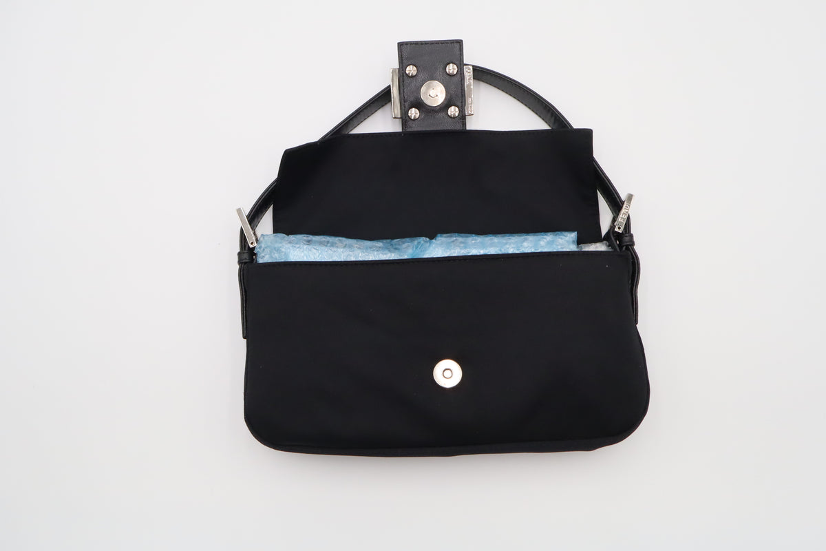 Black Vintage Fendi Baguette